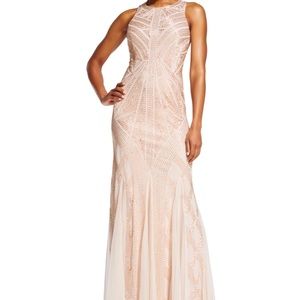 Adrianna Papell beaded dress